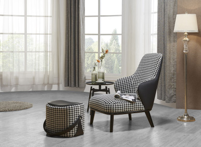 Armchair Design Couch Sofa Relax Fabric Lounge Luxury TV Club Upholstery Seater